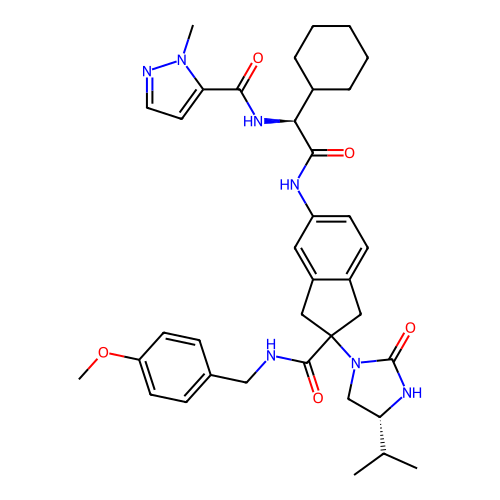 Chemical structure of BindingDB Monomer ID 740127
