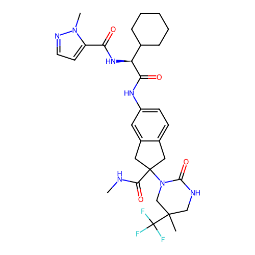 Chemical structure of BindingDB Monomer ID 740184