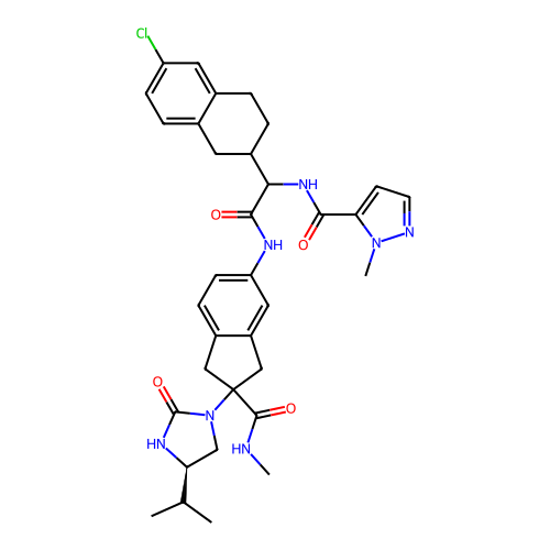 Chemical structure of BindingDB Monomer ID 740198
