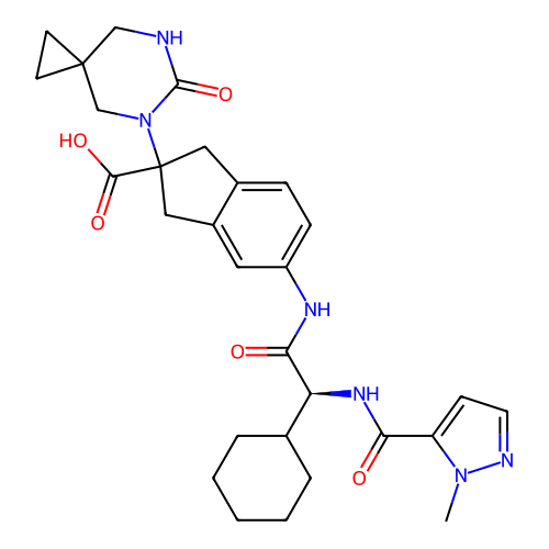 Chemical structure of BindingDB Monomer ID 740204