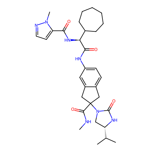 Chemical structure of BindingDB Monomer ID 740215