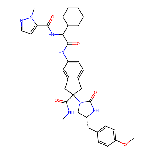 Chemical structure of BindingDB Monomer ID 740233
