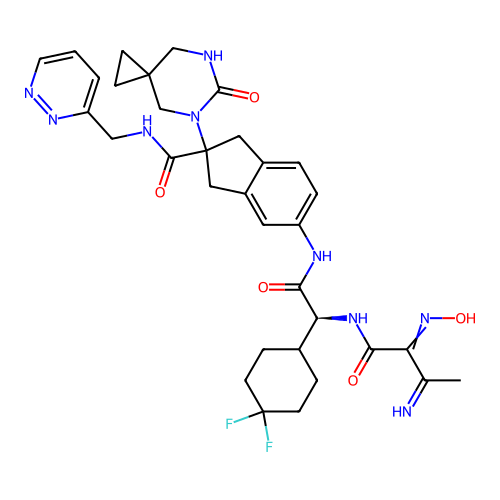 Chemical structure of BindingDB Monomer ID 740282