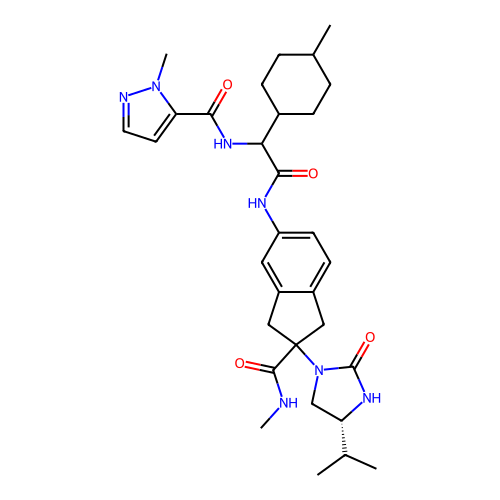 Chemical structure of BindingDB Monomer ID 740299