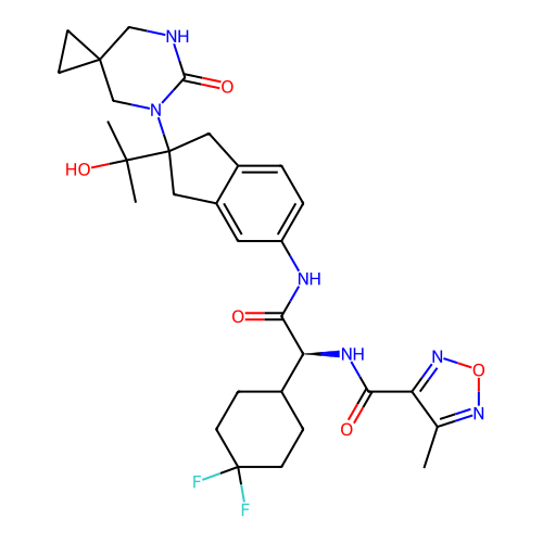 Chemical structure of BindingDB Monomer ID 740320