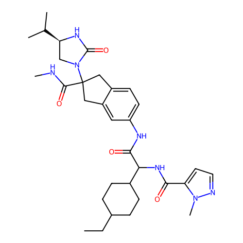 Chemical structure of BindingDB Monomer ID 740323