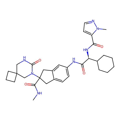 Chemical structure of BindingDB Monomer ID 740335