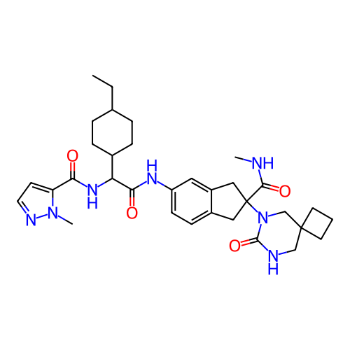 Chemical structure of BindingDB Monomer ID 740369