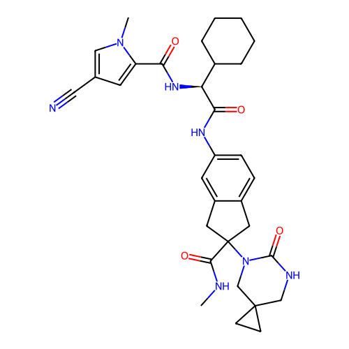 Chemical structure of BindingDB Monomer ID 740379