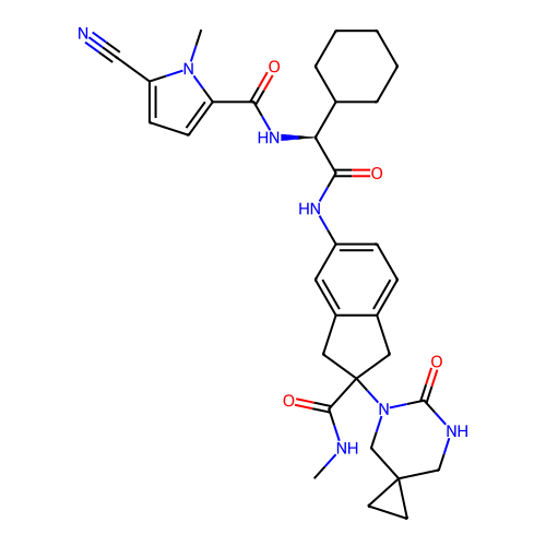 Chemical structure of BindingDB Monomer ID 740381