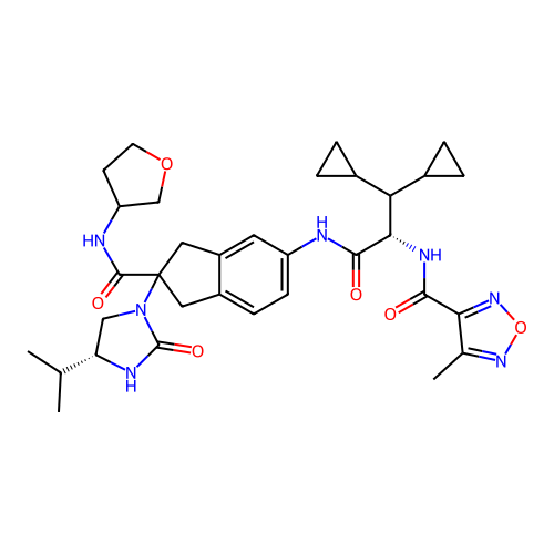 Chemical structure of BindingDB Monomer ID 740388