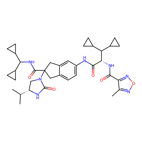 Chemical structure of BindingDB Monomer ID 740390