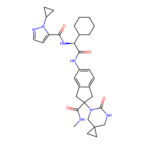 Chemical structure of BindingDB Monomer ID 740401