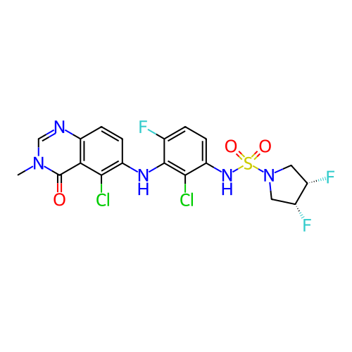 Chemical structure of BindingDB Monomer ID 740718