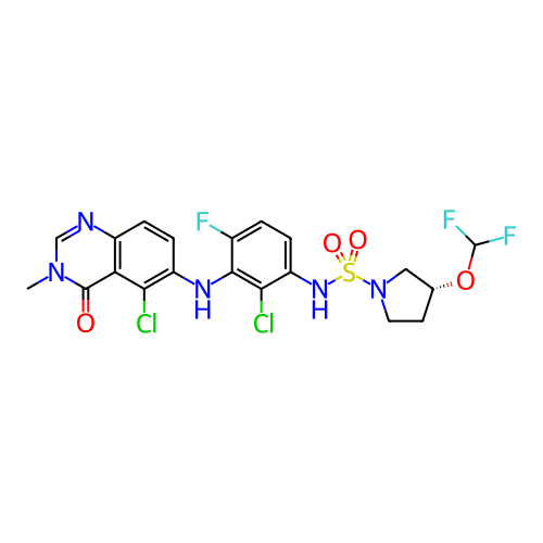 Chemical structure of BindingDB Monomer ID 740725