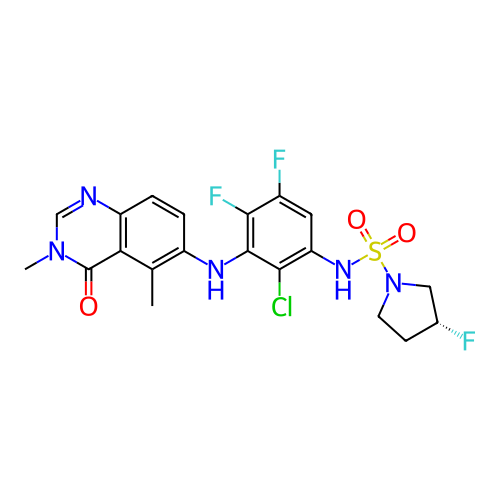 Chemical structure of BindingDB Monomer ID 740731