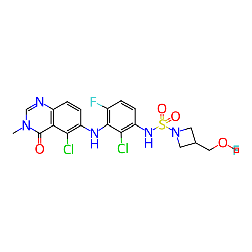 Chemical structure of BindingDB Monomer ID 740834