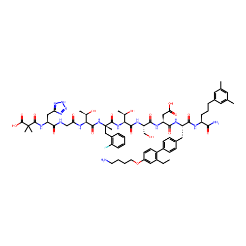 Chemical structure of BindingDB Monomer ID 741296