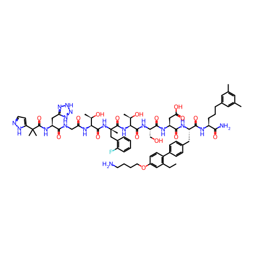 Chemical structure of BindingDB Monomer ID 741299