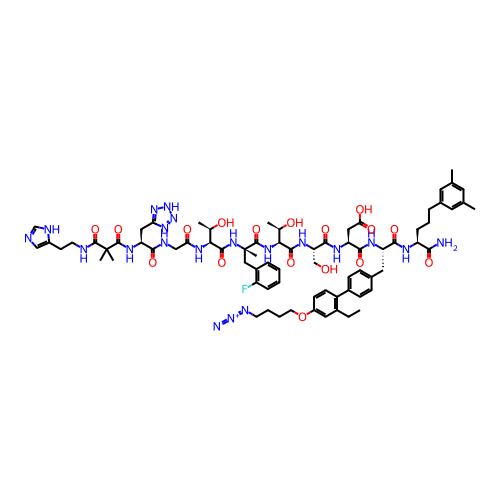Chemical structure of BindingDB Monomer ID 741301