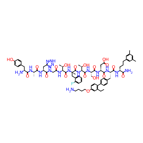 Chemical structure of BindingDB Monomer ID 741311