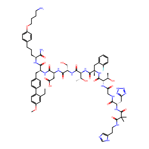 Chemical structure of BindingDB Monomer ID 741317