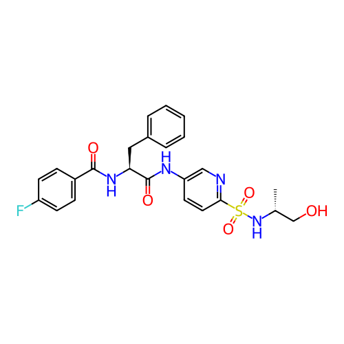 Chemical structure of BindingDB Monomer ID 741372