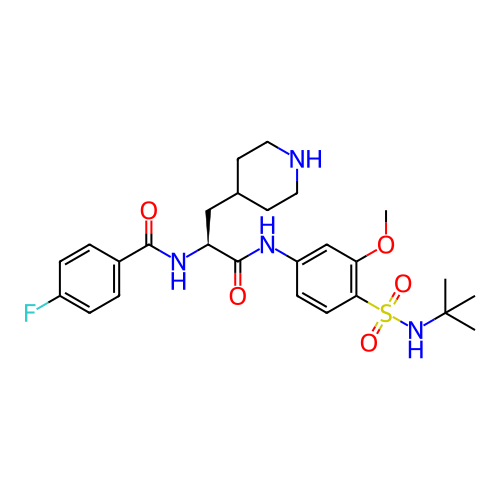 Chemical structure of BindingDB Monomer ID 741373