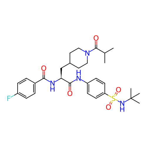 Chemical structure of BindingDB Monomer ID 741379