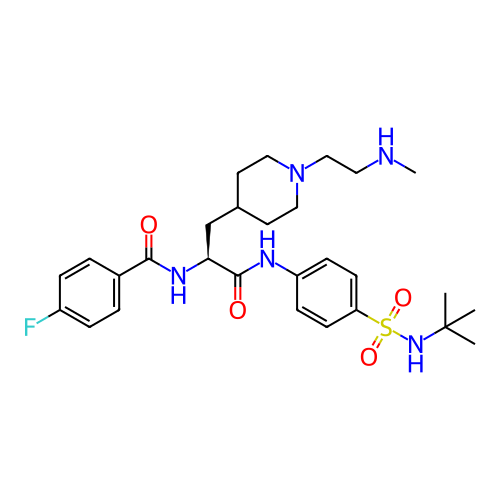 Chemical structure of BindingDB Monomer ID 741385