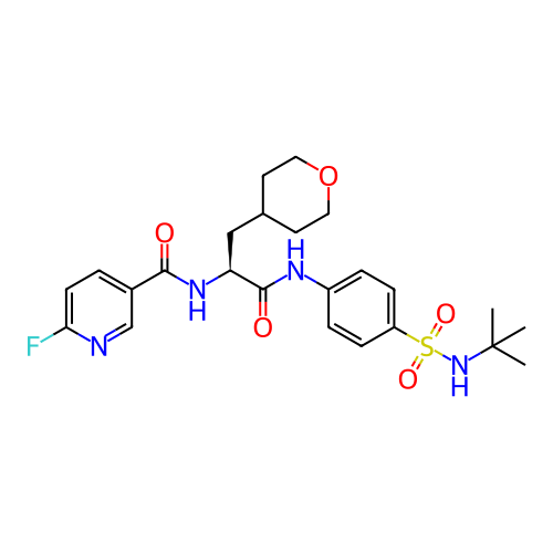Chemical structure of BindingDB Monomer ID 741394