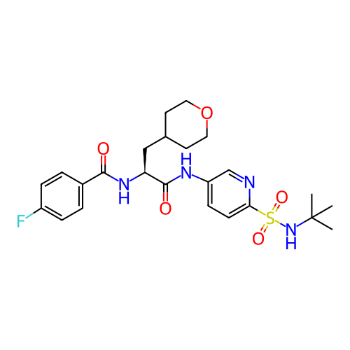 Chemical structure of BindingDB Monomer ID 741411