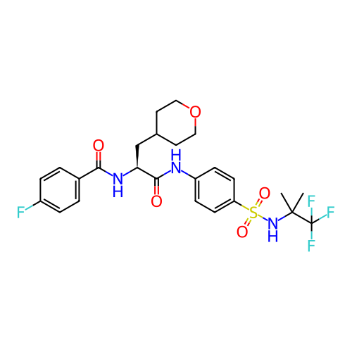 Chemical structure of BindingDB Monomer ID 741505