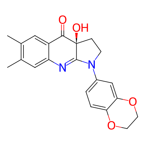 Chemical structure of BindingDB Monomer ID 741822