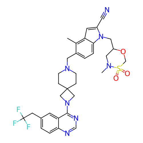 Chemical structure of BindingDB Monomer ID 742423