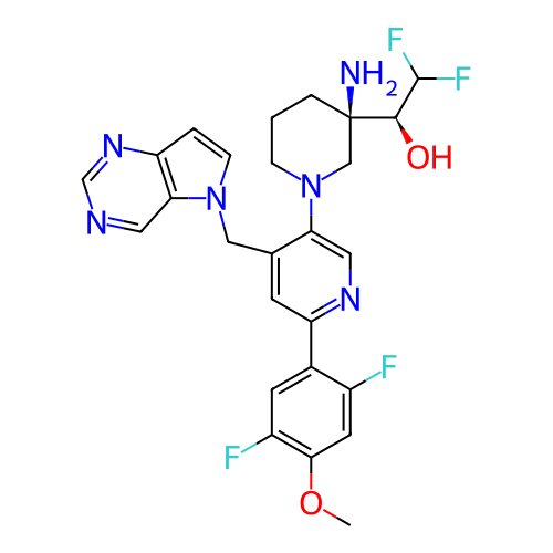 Chemical structure of BindingDB Monomer ID 743404