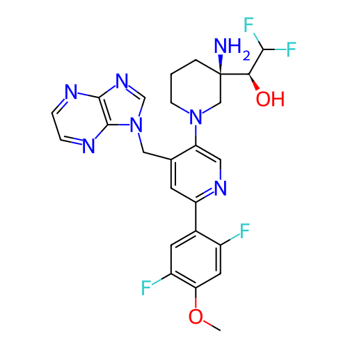 Chemical structure of BindingDB Monomer ID 743406