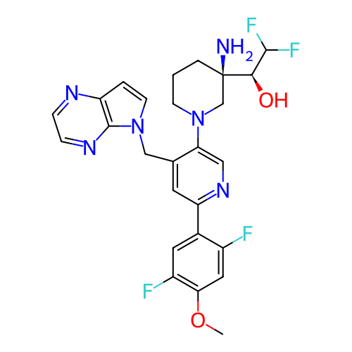 Chemical structure of BindingDB Monomer ID 743412