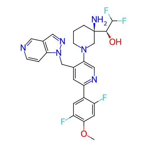 Chemical structure of BindingDB Monomer ID 743414