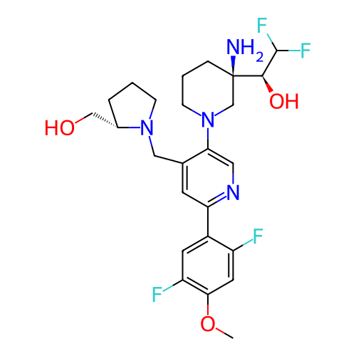 Chemical structure of BindingDB Monomer ID 743415