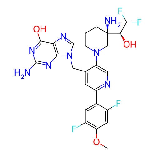 Chemical structure of BindingDB Monomer ID 743416