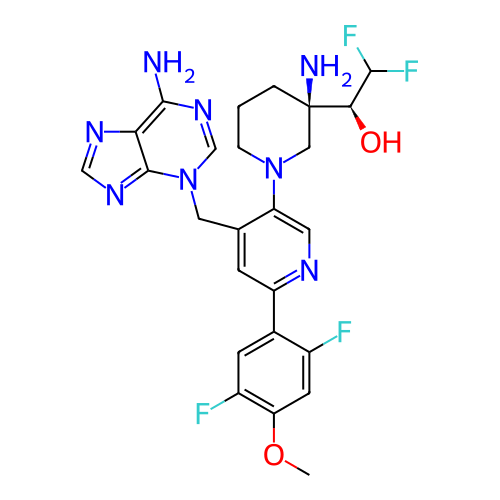 Chemical structure of BindingDB Monomer ID 743424