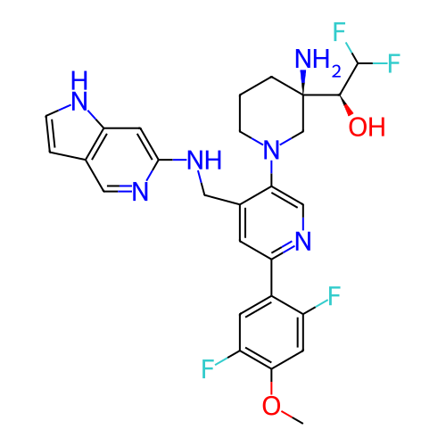 Chemical structure of BindingDB Monomer ID 743425