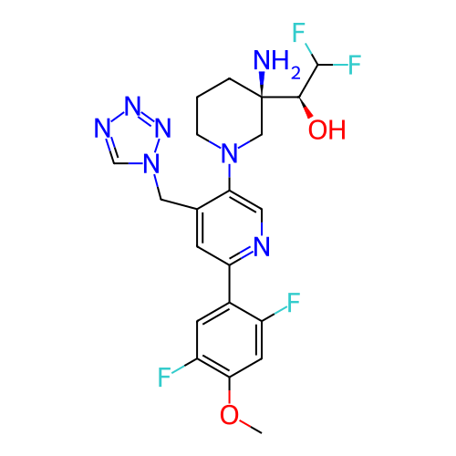 Chemical structure of BindingDB Monomer ID 743426