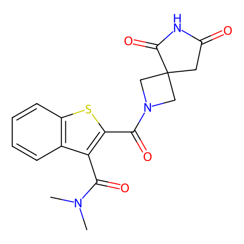Chemical structure of BindingDB Monomer ID 743429