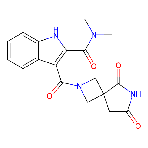 Chemical structure of BindingDB Monomer ID 743430