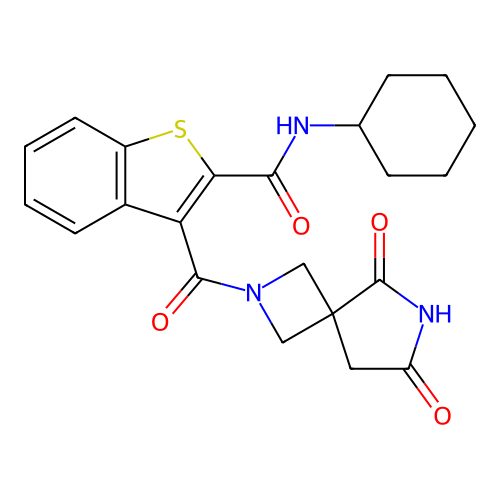 Chemical structure of BindingDB Monomer ID 743434
