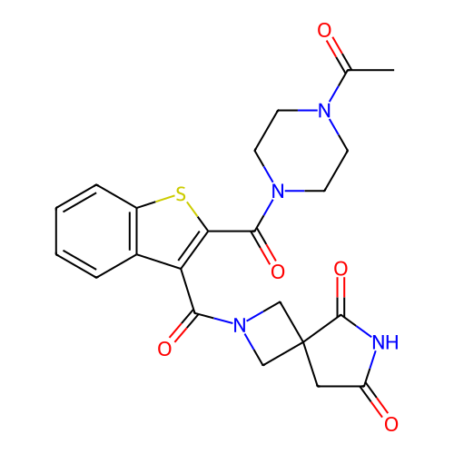Chemical structure of BindingDB Monomer ID 743444