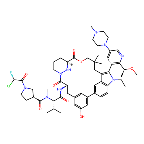 Chemical structure of BindingDB Monomer ID 743462