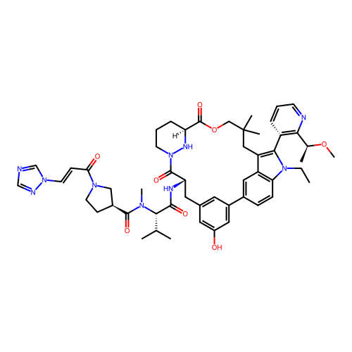 Chemical structure of BindingDB Monomer ID 743471